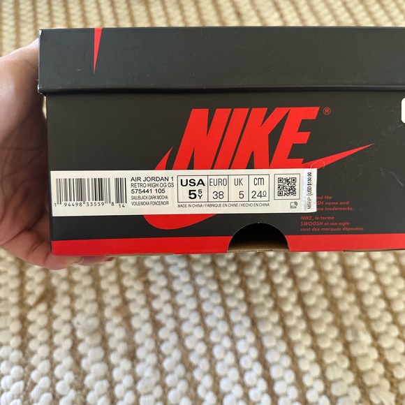 Mocha air Jordan’s 1s retro high - Picture 3 of 4